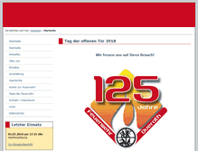 Tablet Screenshot of feuerwehr-overath.de